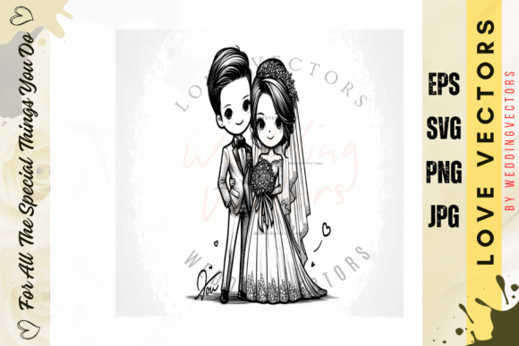 C4714: Capturing Romance in a Minimal Wedding Logo
