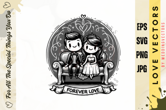 Capturing Matrimony: The C458 Wedding Vector Collection