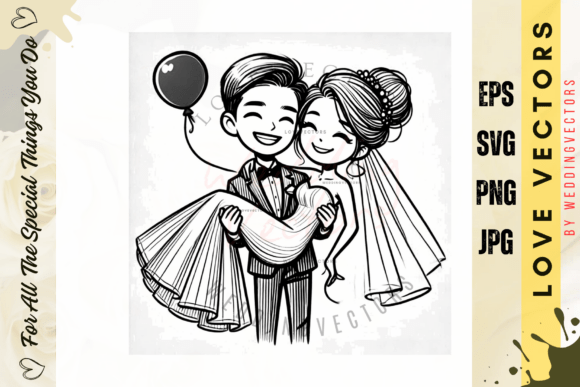Elevate Your Brand with Dreamy Watercolor Wedding Vectors
