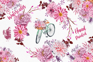 Watercolor Flowers Clipart: Fresh Florals for Creative Projects